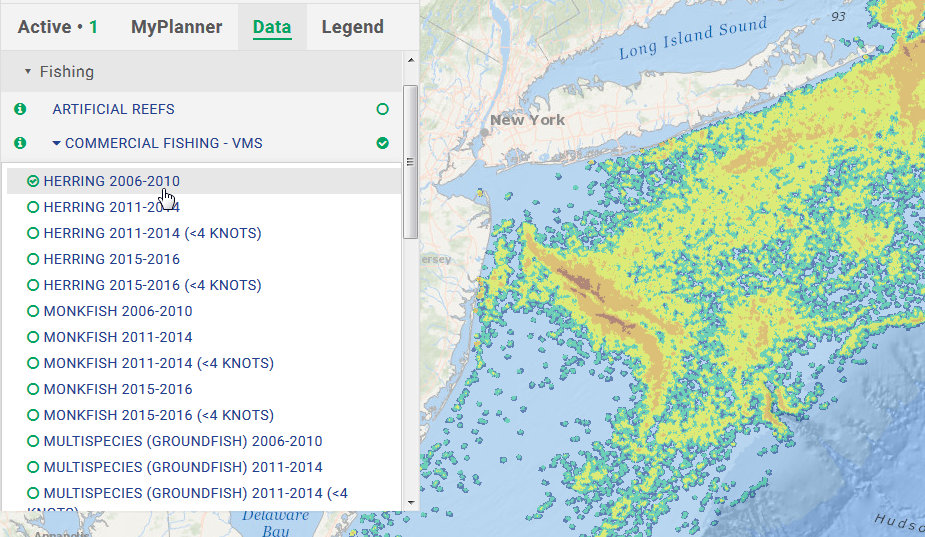 VMS data