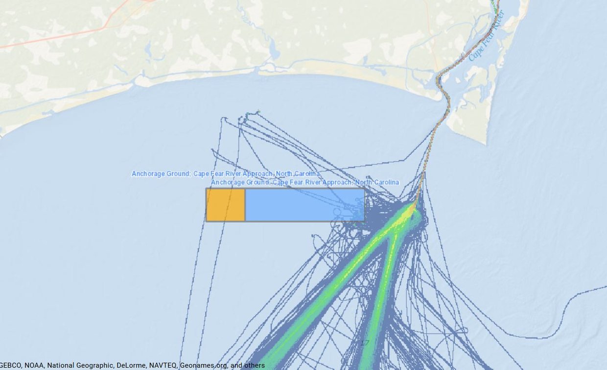 cape fear anchorage