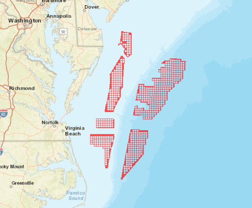 BOEM Seeks Input on Potential Central Atlantic Wind Energy Areas