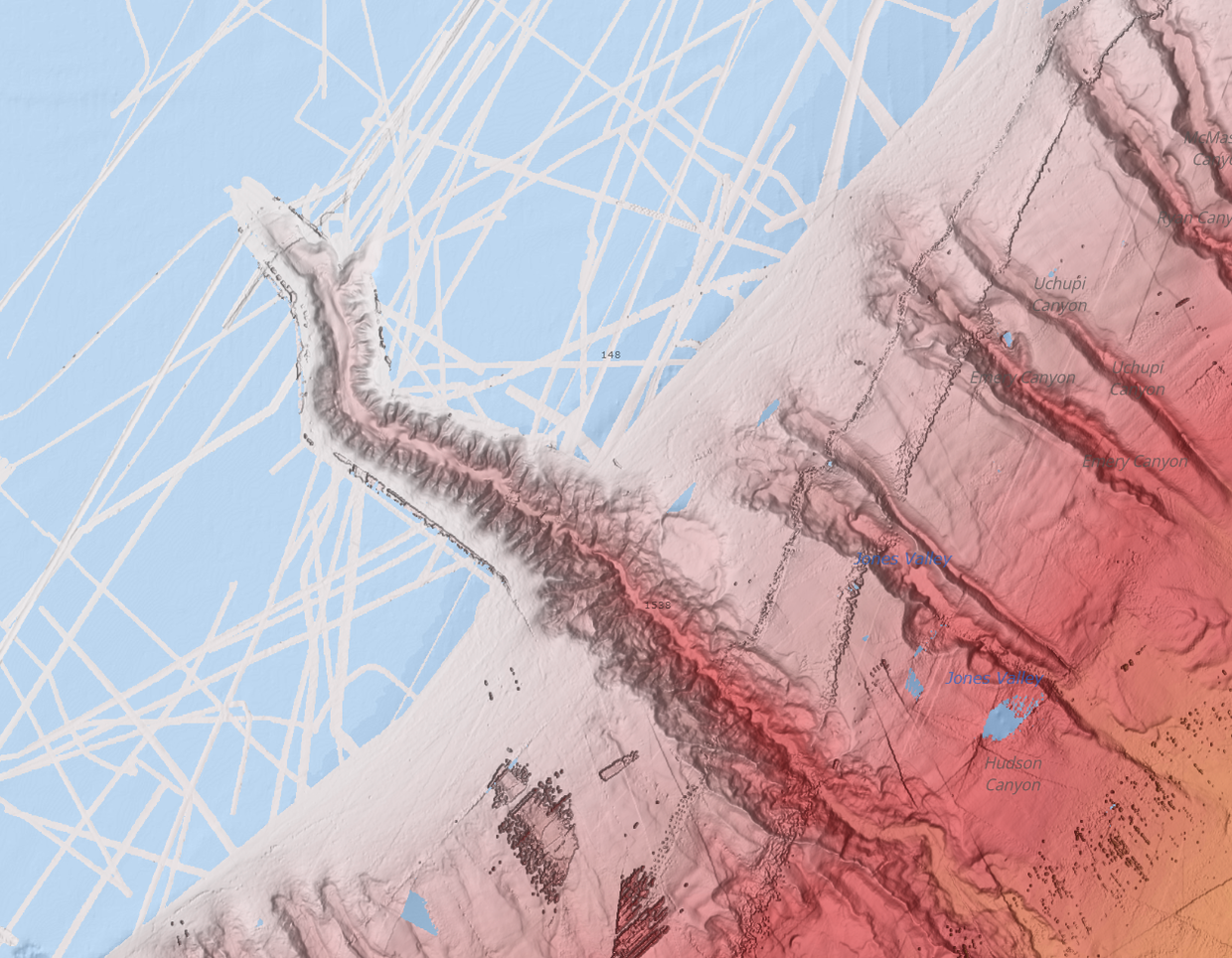 hudson canyon NCEI