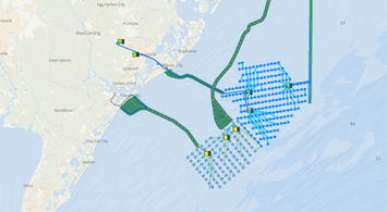 View Proposed Sites of Offshore Wind Turbines, Power Cables and Substations