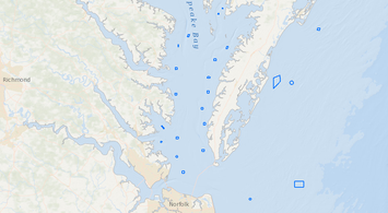 Artificial Reefs Map Updated, Now Includes Chesapeake Sites